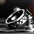 Gear Spinner Ring – Stainless Steel