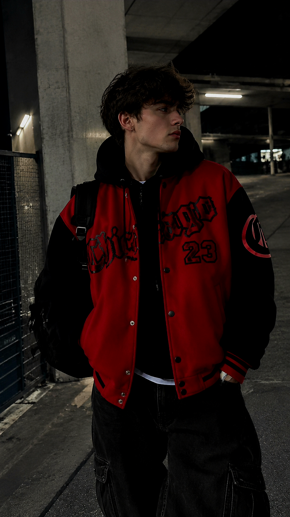 American Baseball Oversized Varsity Jacket, photo 3