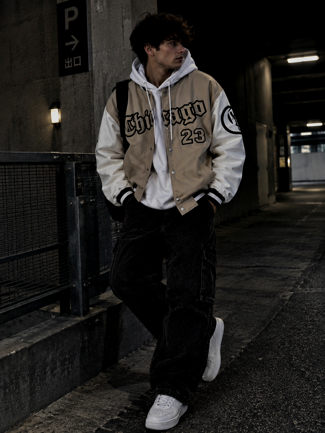 American Baseball Oversized Varsity Jacket, photo 7