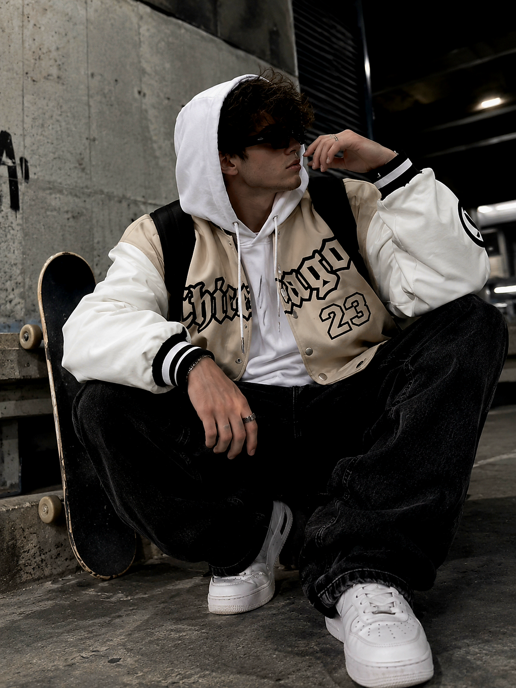 American Baseball Oversized Varsity Jacket, photo 6